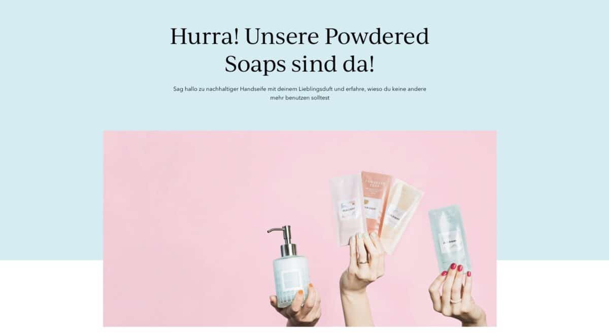 Ava May Powdered Soaps Erfahrungen Pulver Seifen Und Seifenspender