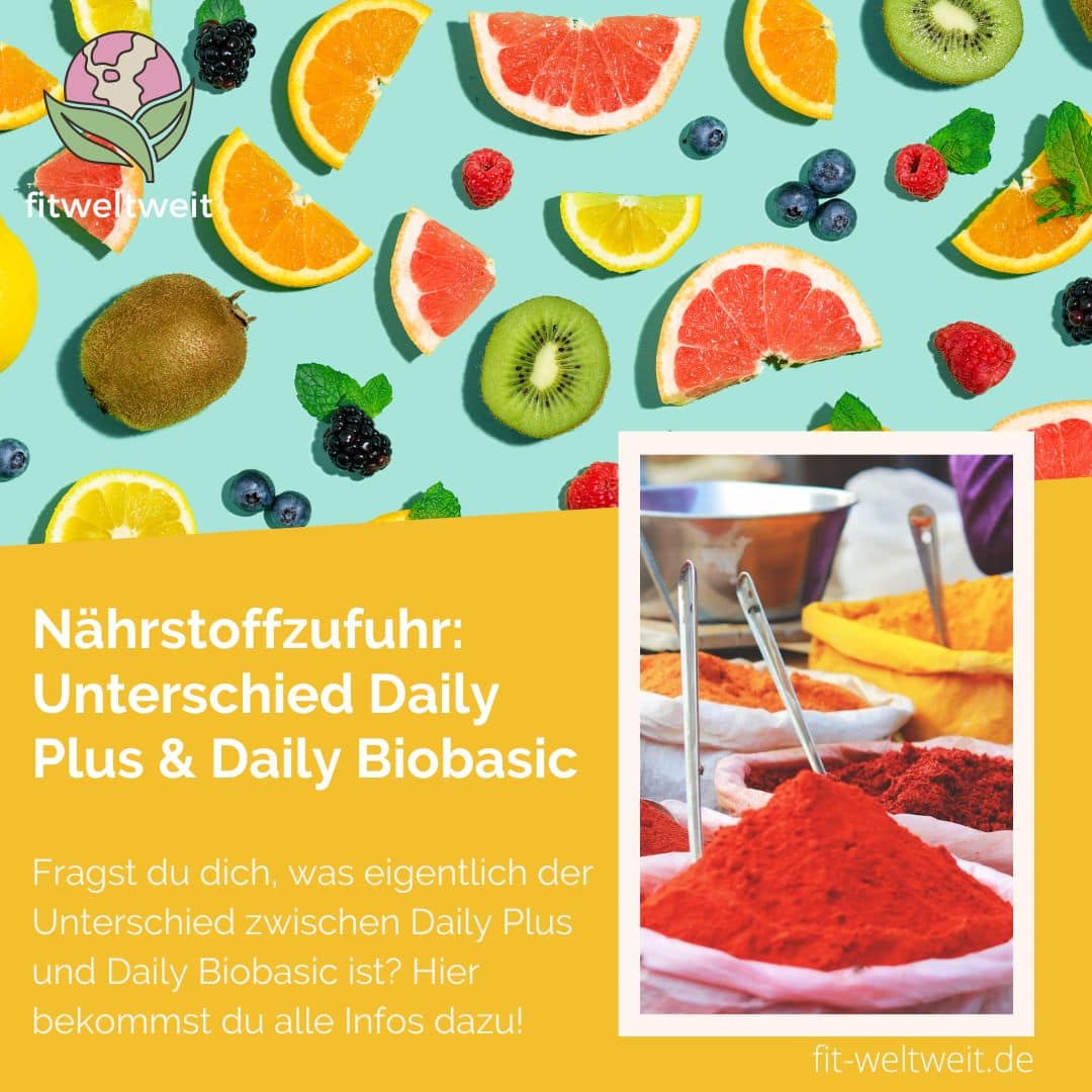 Ernährung Was ist der Unterschied zwischen Daily Plus und Daily Biobasic