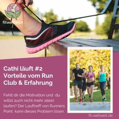 Fitness Cathi läuft 2 Run Club mit Salomon