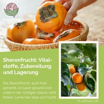 Ernährung Was ist die Sharonfrucht. Die Sharonfrucht, besser bekannt als Kaki. Die perfekte Zwischenmahlzeit und Vitaminbombe.