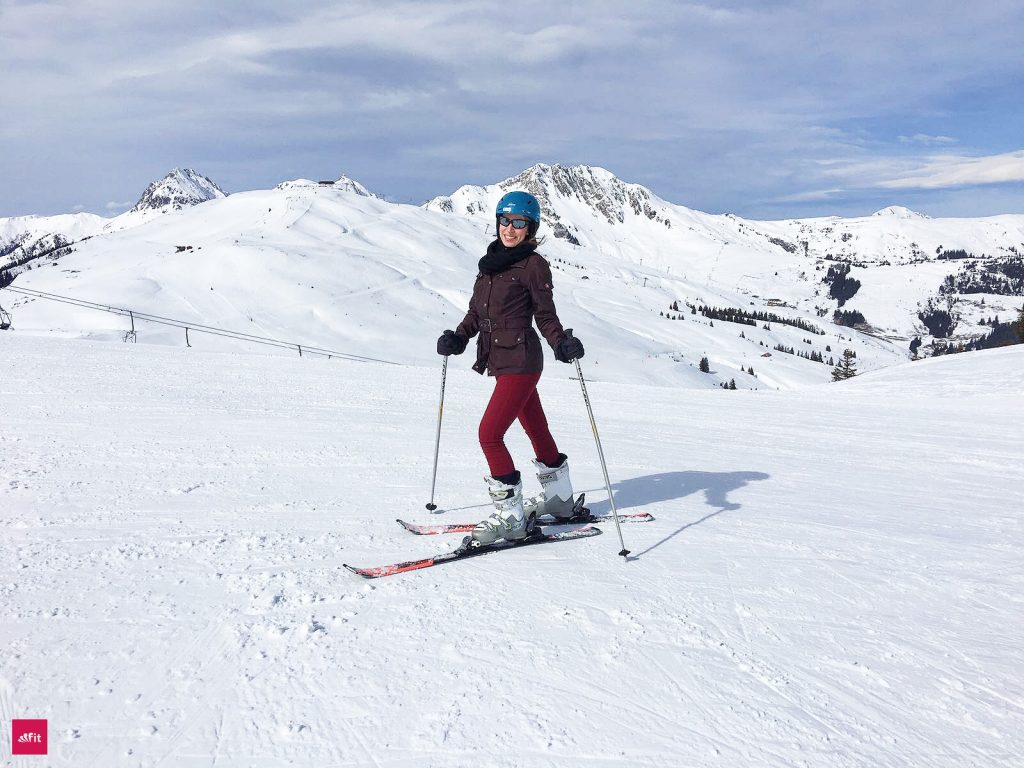 Skifahren in den Kitzbühler Alpen