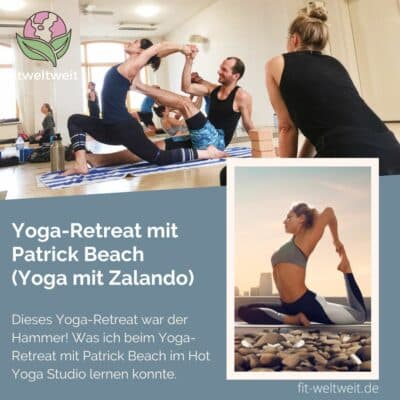 Zalando Yoga Retreat mit Patrick Beach im Hot Yoga Studio