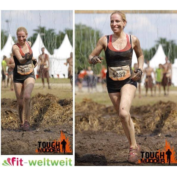 Catharina beim Tough Mudder Run 2014