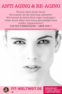 #ANTIAGING #HYALURONSÄURE #AKNE #ALTERN #GESICHT #FALTEN Auslöser für Falten in der Haut. So kannst du den Alterungsprozess und Faltenbildung verringern und das Altern aufhalten