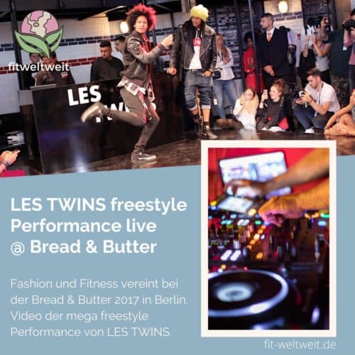 LES TWINS freestyle Performance live Bread Butter in Berlin 2017