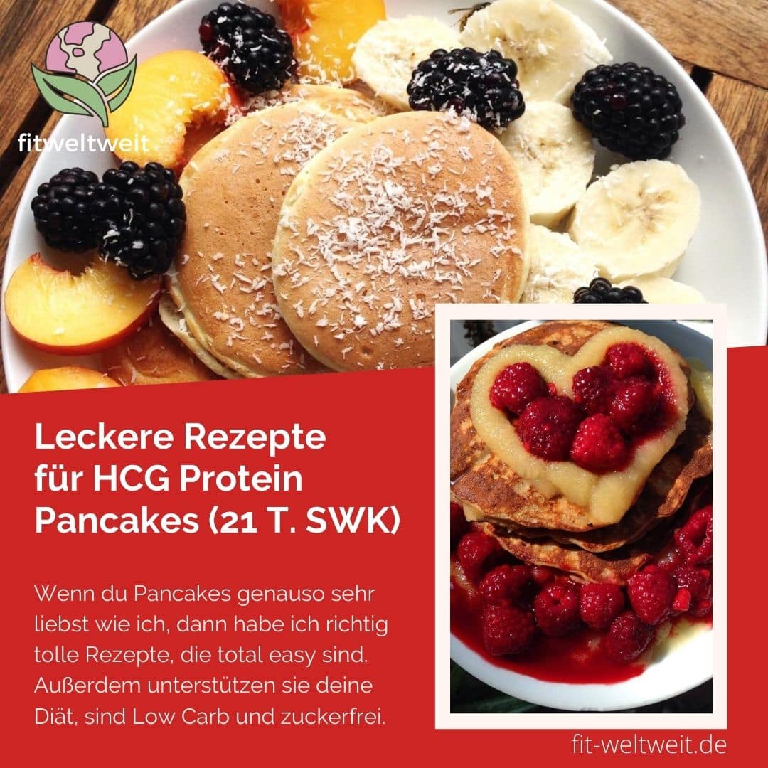 Leckere Rezepte für HCG Protein Pancakes