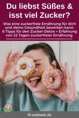 22 Tage ohne Zucker sich Zucker essen abgewöhnen