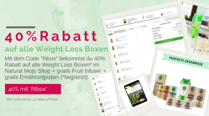 Natural Mojo Code und Rabatt Gutscheine 2019 (Werbung): 20 % Rabatt auf den gesamten Natural Mojo Shop mit dem Gutscheincode "FITWELTWEIT20" 30 % Rabatt auf alle Sets bei Natural Mojo mit dem Gutscheincode "FITWELTWEIT20" 50 % Rabatt (2 für 1) auf die Skin Routine Set mit "CATHIROUTINE". 50 % Rabatt (2 für 1) auf das Sweet Lover Set mit "CATHISWEET". Alle Infos zu den  Natural Mojo Rabattcodes erhältst zu hier.
