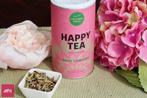 DAILY COMFORT - Natural Mojo Happy Tea Set Erfahrung (Werbung) mit den Tee Sorten Sunrise Energy, Sunset Chill, Daily Comfort, Fruity Slim, Green Cleanse und dem Red Beauty. Gutschein 2018: 20 % Rabatt auf den gesamten Natural Mojo Shop mit dem Gutscheincode "FITWELTWEIT20"