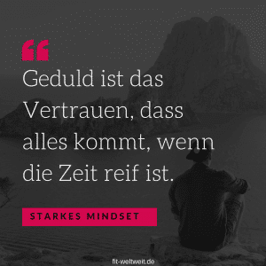Geduld ist das Vertrauen, dass alles kommt, wenn die Zeit reif ist. Also mache dir keinen Stress #Entspannung #Schicksal #Vertrauen #Zeit #Zukunft