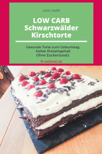 Schwarzwälder Kirschtorte: Lowcarb, Diät- und Stoffwechselkur geeignet - Schwarzwälder Kirschtorte: Lowcarb, Diät- und Stoffwechselkur geeignet - Rezept Low Carb Schwarzwälder Kirschtorte (Protein Lieferant und perfekt für Diäten) Sie ist fettarm, kalorienarm und zuckerfrei. Für Kuchen oder Muffins #Muffins #Rezepte #Stoffwechselkur #abnehmen #Dessert