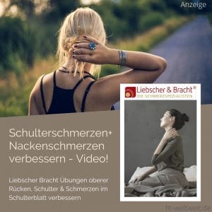 Liebscher Bracht Übungen oberer Rücken, Schulter & im Schulterblatt verbessern: Kennst du das auch? Diesen brennenden Schmerz zwischen den Schulterblättern. Ich zeige dir 2 Übungen von Liebscher & Bracht