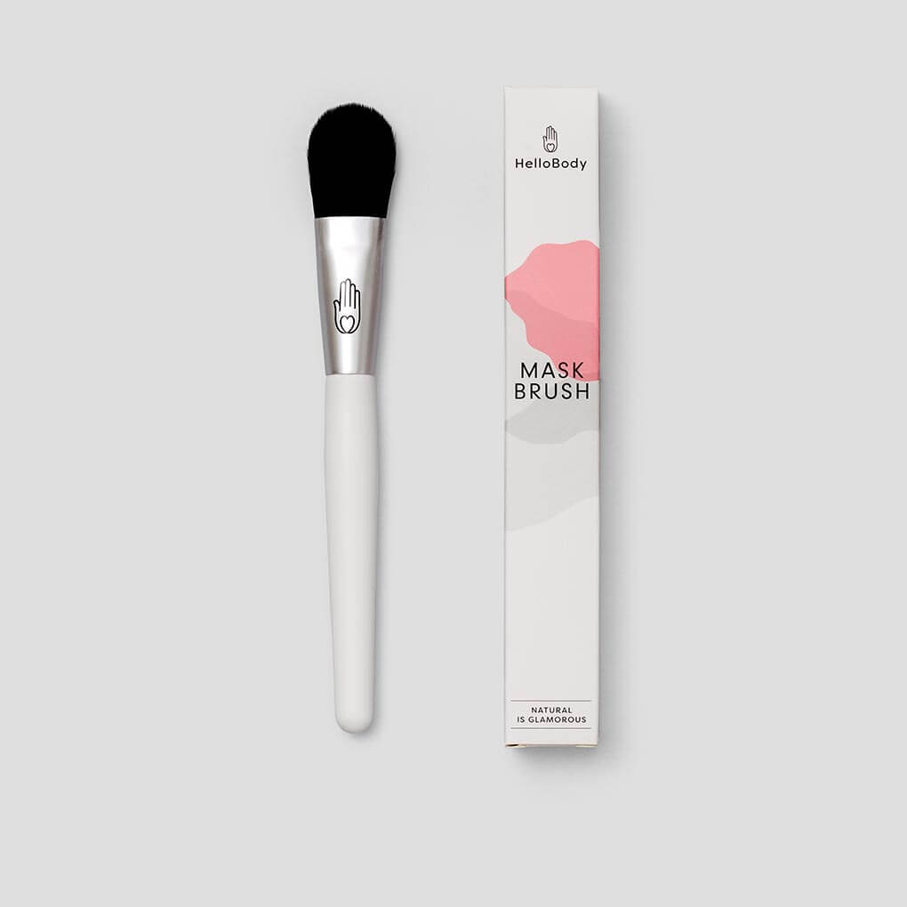 Der Mask Brush HelloBody Maskenpinsel ist perfekt zum Auftragen der Gesichtsmasken. Der Mask Brush HelloBody Maskenpinsel ist perfekt zum Auftragen der Gesichtsmasken.