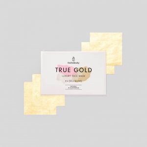 Hello Body Erfahrung TRUE GOLD Luxury Face Mask Erfahrungsbericht