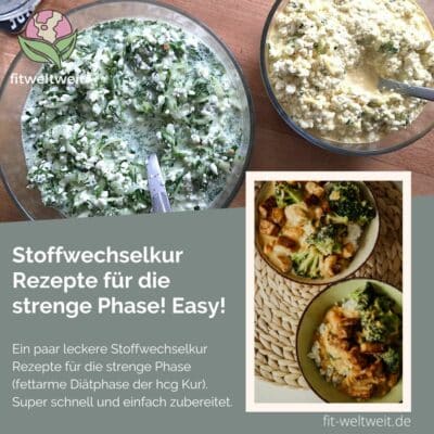 Stoffwechselkur Rezept strenge Phase einfache leichte Rezepte schnell abnehmen
