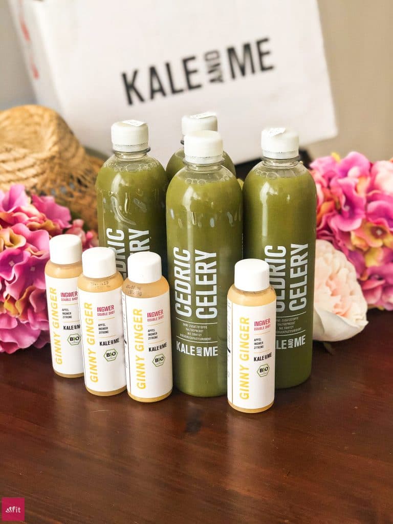 #SAFTKUR #SÄFTE Deine #Morgenroutine mit #Sellerie #Saft und Ingwer Shots: Trinke für 14 Tage jeden Morgen eine Flasche des Kale & Me Selleriesaftes Cedric Celery (500ml) auf nüchternen Magen, warte mindestens 30 Minuten und trinke dann eine Flasche des #Ingwer Shots Ginny Ginger (100ml) zu Deinem #Frühstück. Ernähre Dich über den Tag mit einer abwechslungsreichen und ausgewogenen #Ernährung und verfolge eine gesunde Lebensweise. 3 Säfte/Shots gratis mit dem Code „fitweltweit4you“ (Werbung)