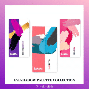#BANANABEAUTY #EYESHADOW #IDEEN #LIDSCHATTEN #Beautyblog #Erfahrung mit den 4 Eyeshadow Paletten von Banana Beauty (Werbung) und meine #Erfahrungen ein, 32 verschiedene Lidschatten Farben, fast alle #vegan. für ein natürliches #Augen #MakeUp oder auch für deine #Hochzeit, #Geburtstag. Eyeshadow Paletten Erfahrungsbericht für blaue Augen, braune Augen und grüne Augen. Bewertung der Eyeshadow Banana Beauty Sets. Spare bis zu 40% #Rabatt im Online Shop siehe Blogpost (Gustchein Code: fitweltweit)