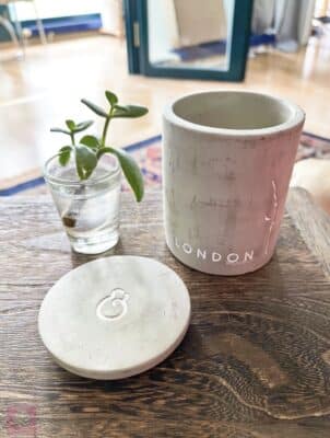 Lieblings Duftkerze aus Beton LONDON AVA & MAY