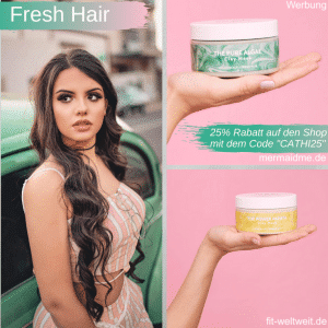 MERMAID+ME ERFAHRUNGEN PURE ALGAE VEGANE #HAARMASKE // #HAARPFLEGE #LANGEHAARE #HAARWACHSTUM von MERMAID + ME Hast du stumpfes #Haar, sehr schnell fettige Haare und fettende Kopfhaut? Musst du deine #Haare oft waschen? Möchtest du mehr Volumen? Haare schneller wachsen? Ich habe die #Haarmasken von Mermaid and Me getestet. Die Wirkung und meine gesamte Erfahrung siehe Blog. 25% Rabatt bekommst du mit dem Gutscheincode „CATHI25“ auf alles im gesamten Shop von Mermaid + Me. (Werbung)