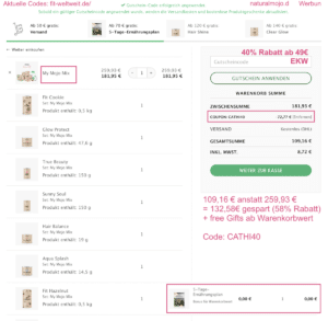 NATURAL MOJO CODE 50% - 60% Rabatt
