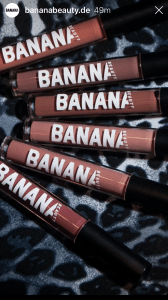 Liquid Lipsticks Banana Beauty NUDE Collection