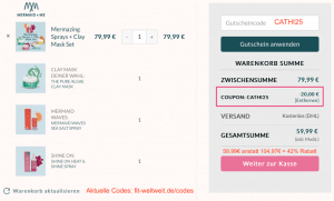 Mermaid Me 40% Rabatt Code Haarmasken Hair Spray