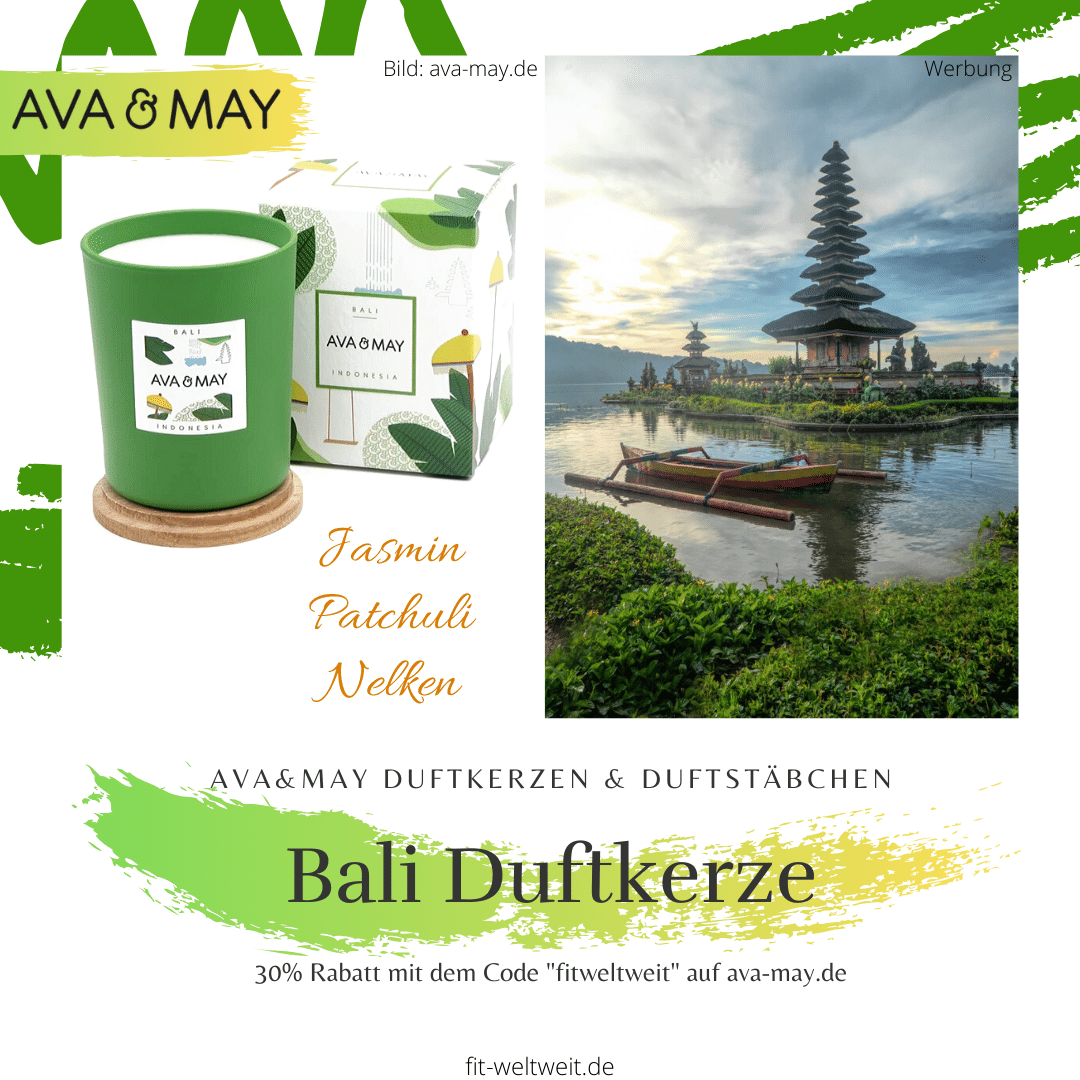 Ava&May Bali Duftkerze Erfahrung Indonesia
