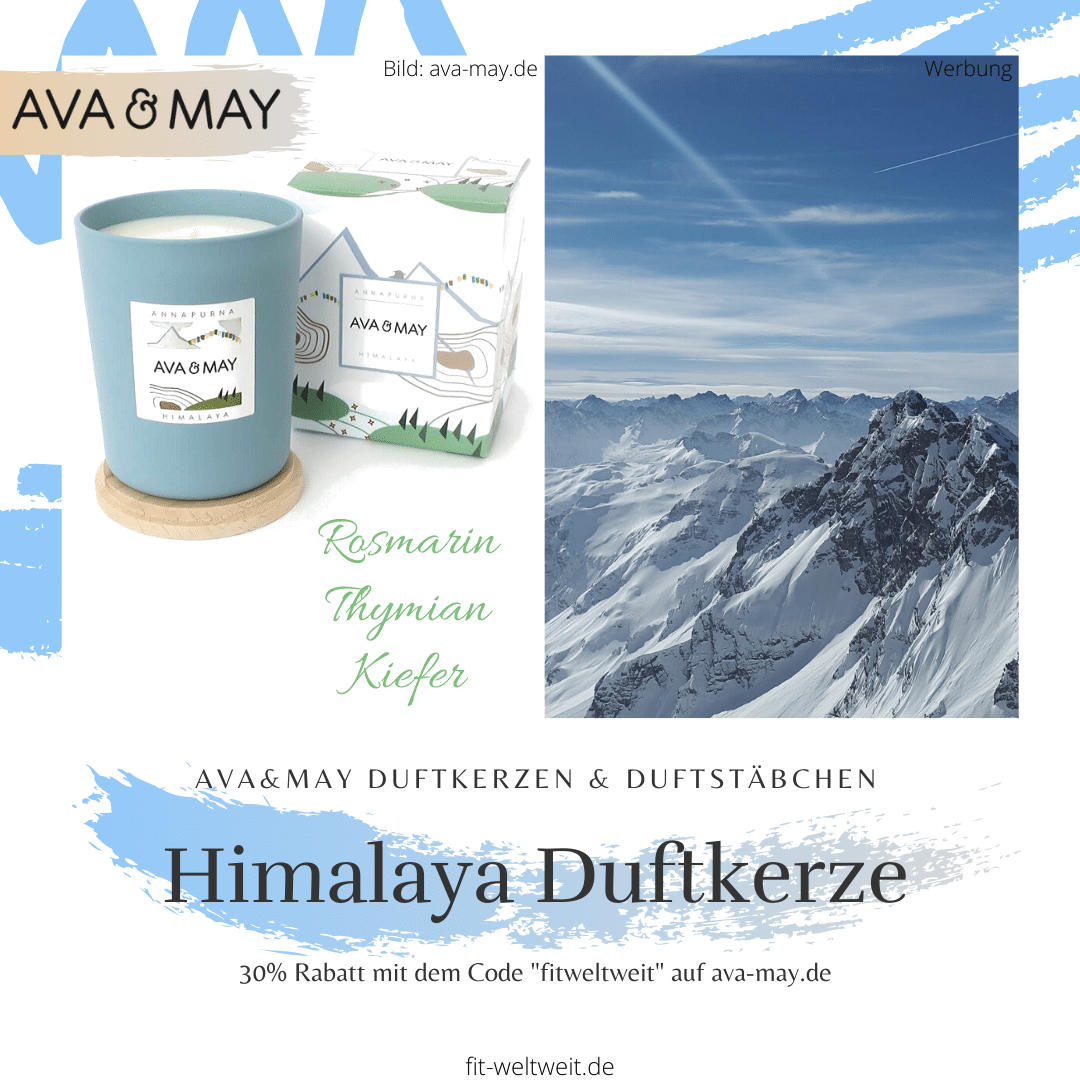 Ava&May Himalaya Duftkerze Erfahrung Annapurna