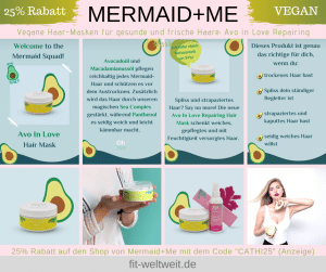 MERMAID+ME ERFAHRUNGEN ALO IN LOVE VEGANE HAARMASKE