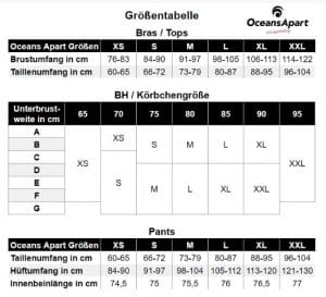 oceans apart sport bh größe erfahrung leggings Pants Bras