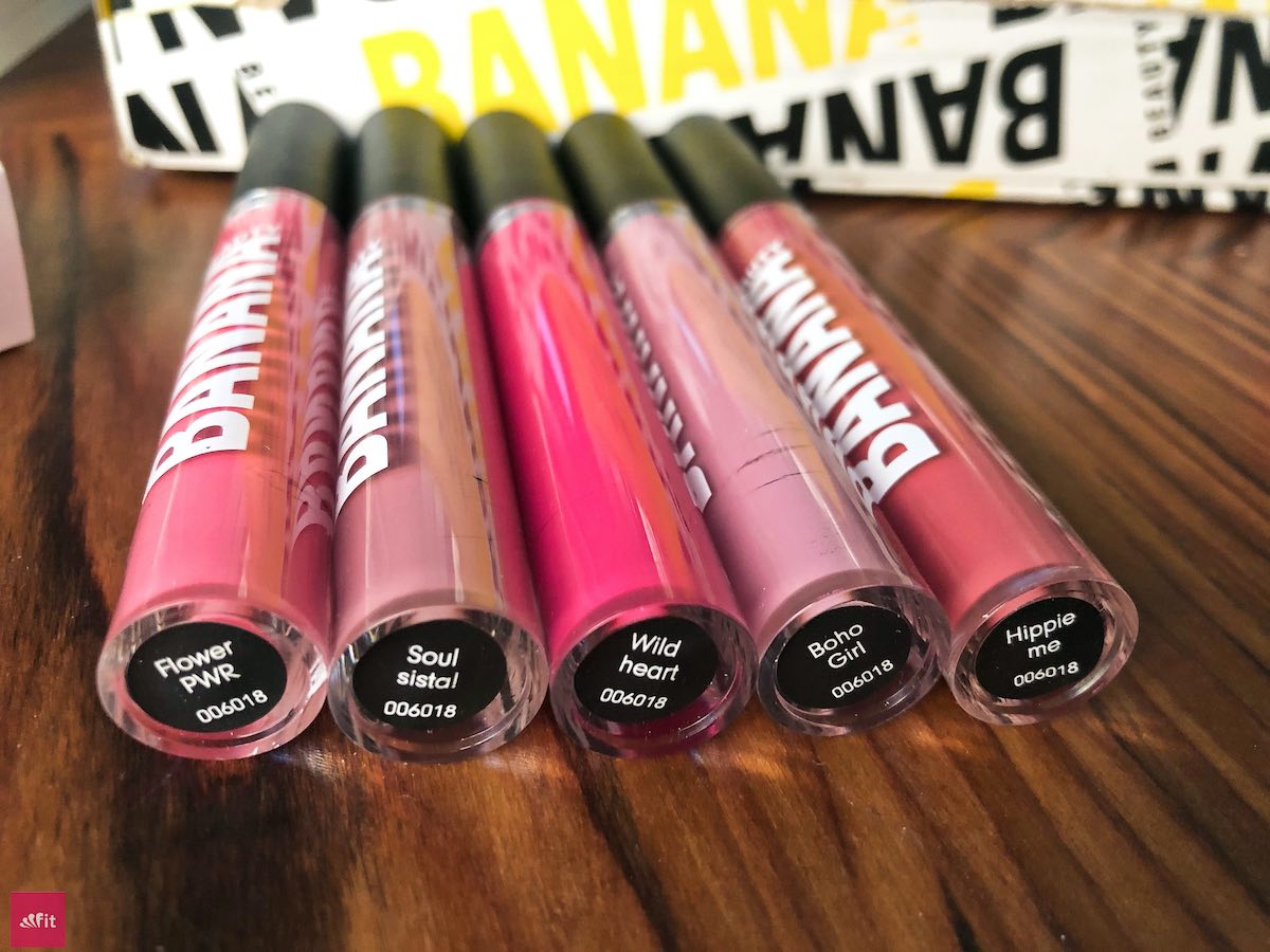 Banana Beauty Liquid Lipsticks