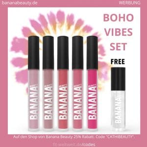 Liquid Lipsticks Banana Beauty BOHO VIBES SET Erfahrungen