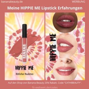 Liquid Lipsticks Banana Beauty HIPPIE ME ERFAHRUNG Boho Vibes Set