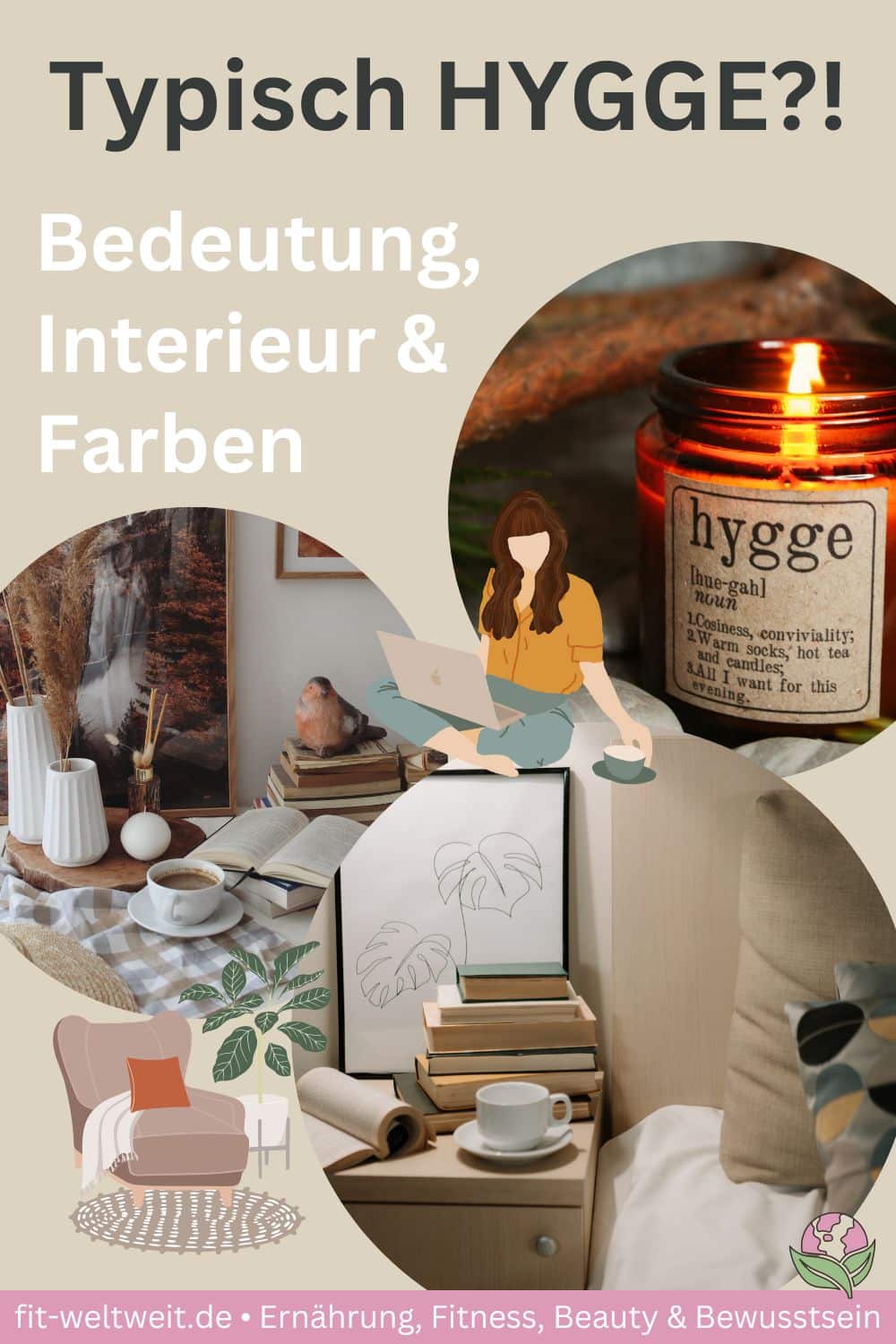 Was ist typisch HYGGE wohnen Einrichtung Interieur Farben Bedeutung