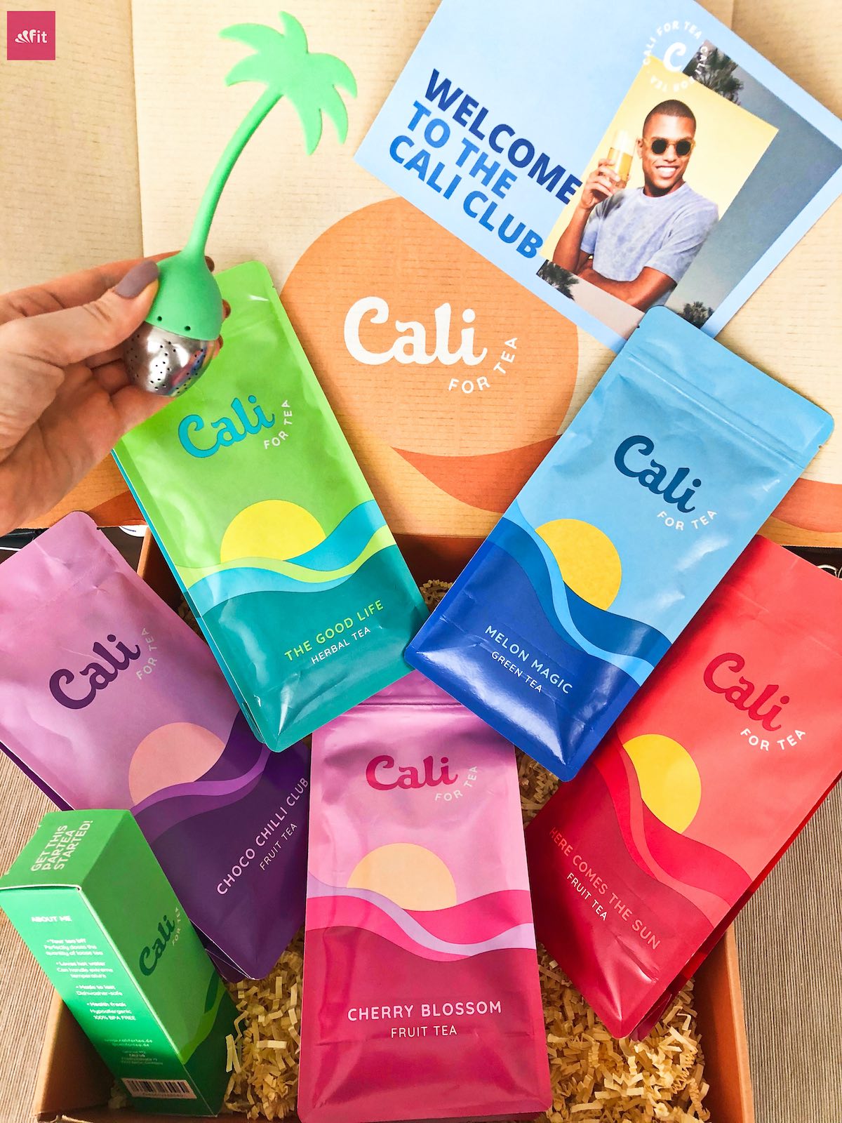 CaliforTea Erfahrungen Instagram Tee Cali for Tea Anwendung