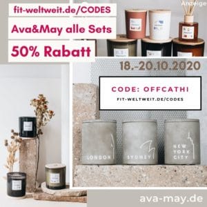 Ava and May Rabatt 50% Code Oktober