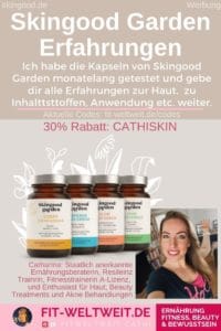 Skingood Garden Nahrungsergänzung Erfahrungen mit den Skin Seeds Kapseln Sunny, Defense, Glow und Pure. Skingood Garden Review: Pure Skin Seeds, Sunny Skin Seeds, Glow Skin Seeds und Defense Skin Seeds im Test (Werbung)