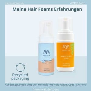 Mermaid+Me Erfahrungen Haarschaum Hair Foams Bewertungen Anwendung