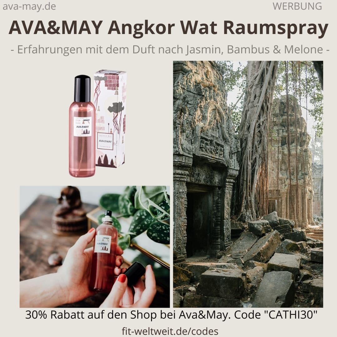 Raumspray Angkor Wat Cambodia Erfahrungen Ava and May Ava&May Bewertung Duftnoten