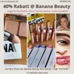 Banana Beauty Code 40% Gutscheincode 50% Rabatt CATZE40 Gutschein