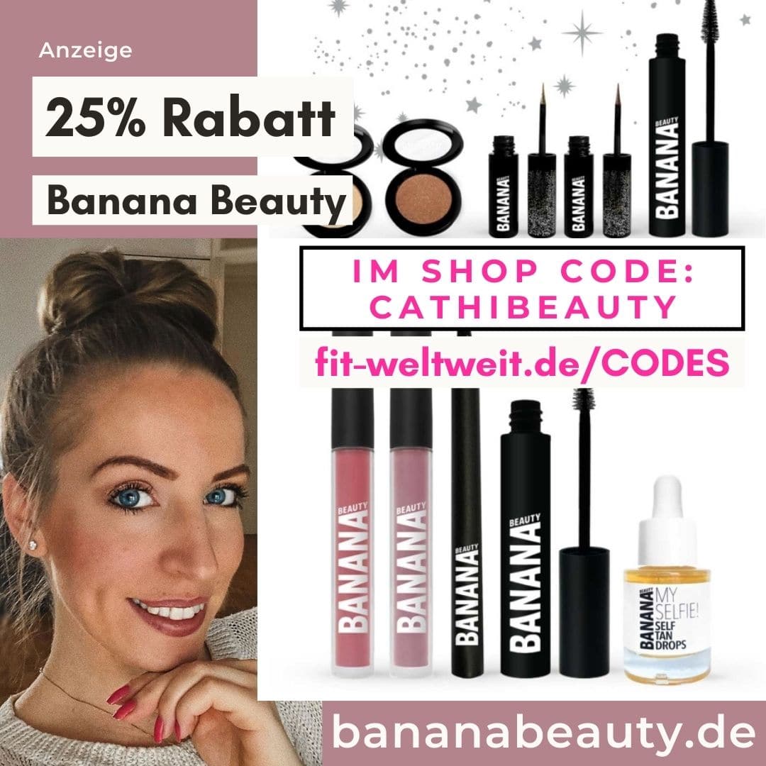 Banana Beauty Code 2021 Gutschein 25% Rabatt Shop Sets 40%