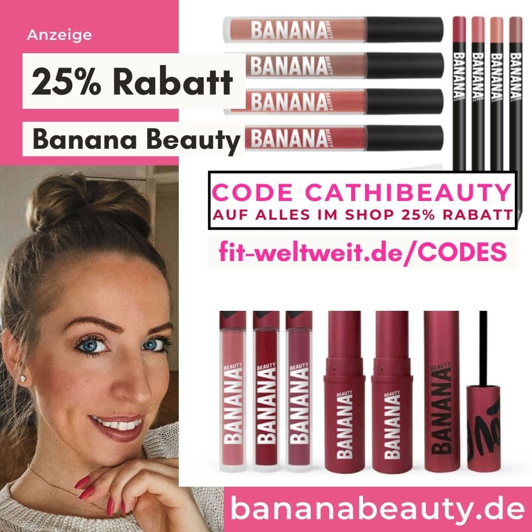 Banana Beauty Code Rabatt auf alles 25% Gutschien 35% bis 40% auf Sets ärz 2022