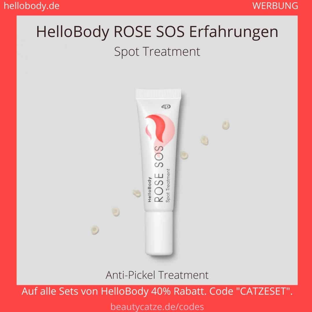 Hello Body ROSE SOS Erfahrungen Spot Treatment Creme Anwendung Bewertung Hello Body ROSE SOS Erfahrungen Spot Treatment Creme Anwendung Bewertung