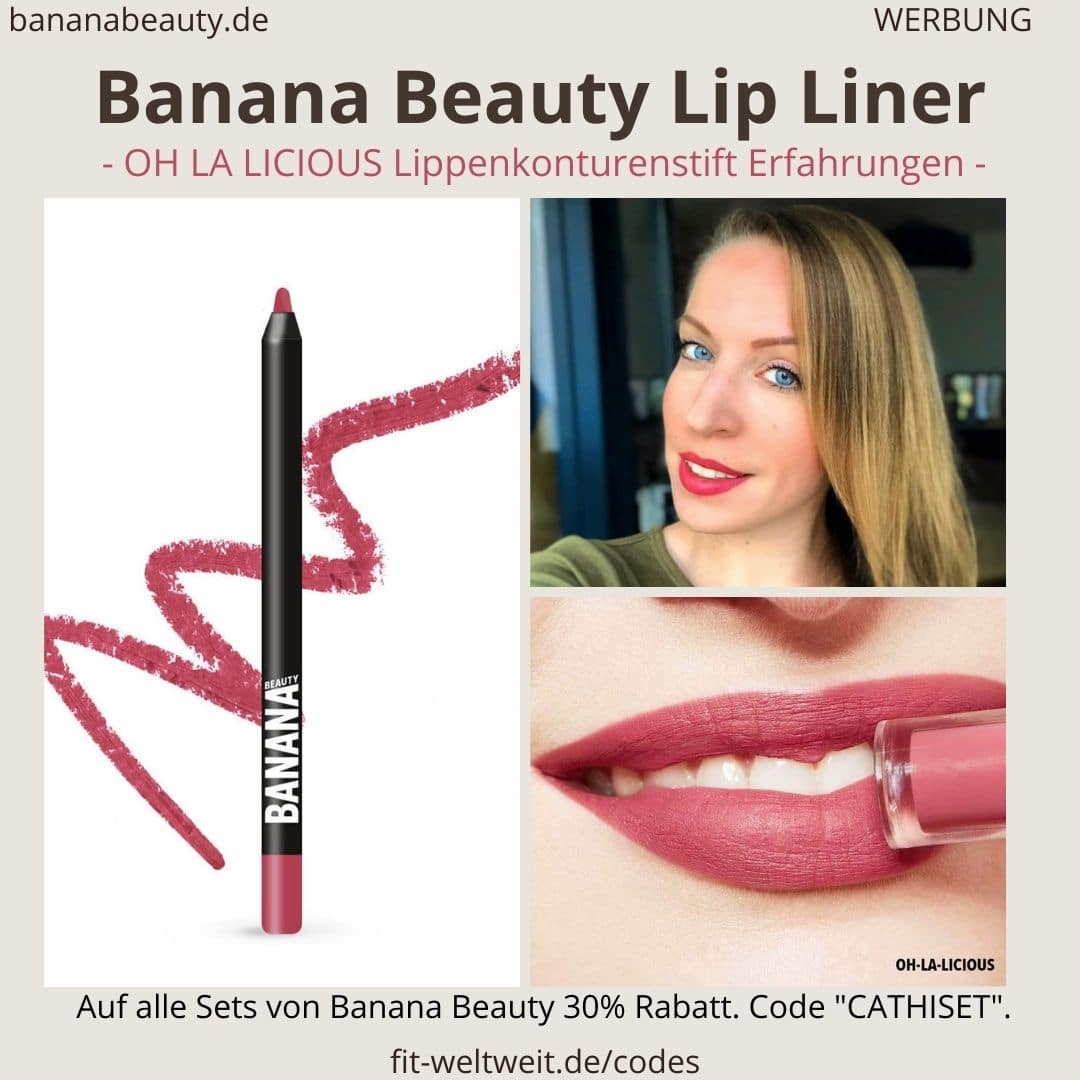 Oh La LIcious Lip Liner Banana Beauty Erfahrungen Farbe Lippenkontourenstift
