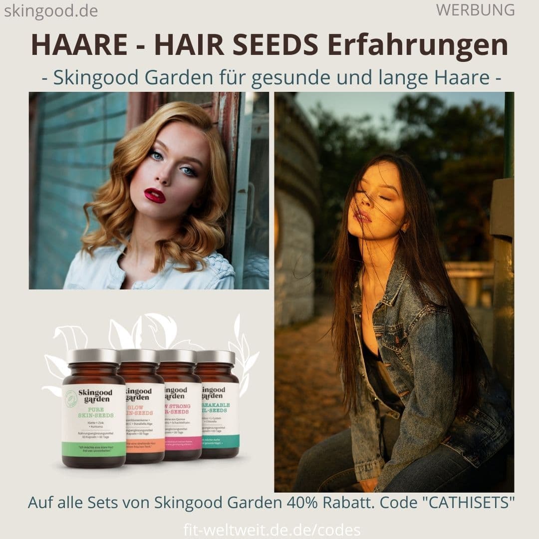 HAARE KAPSELN SKINGOOD GARDEN Hair Seeds Erfahrungen Bewertung