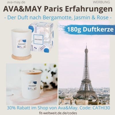 AVA and MAY Paris 180g Duftkerze France