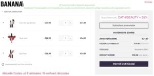 Banana Beauty Code 2021 ohne Mindestbestellwert (Bis zu 40% Rabatt)