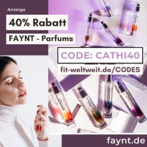55% FAYNT CODE: 40% - 50% Rabatt Parfums AVA and MAY Düfte - Mai 2023