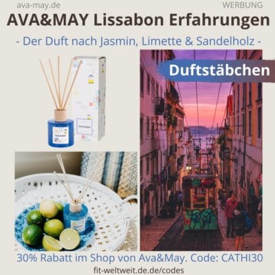 Erfahrungen AVA and MAY Lissabon 100ml Duftstäbchen Portugal