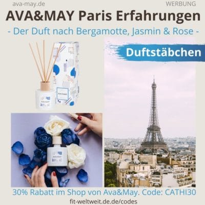 Erfahrungen AVA and MAY Paris 100ml Duftstäbchen France